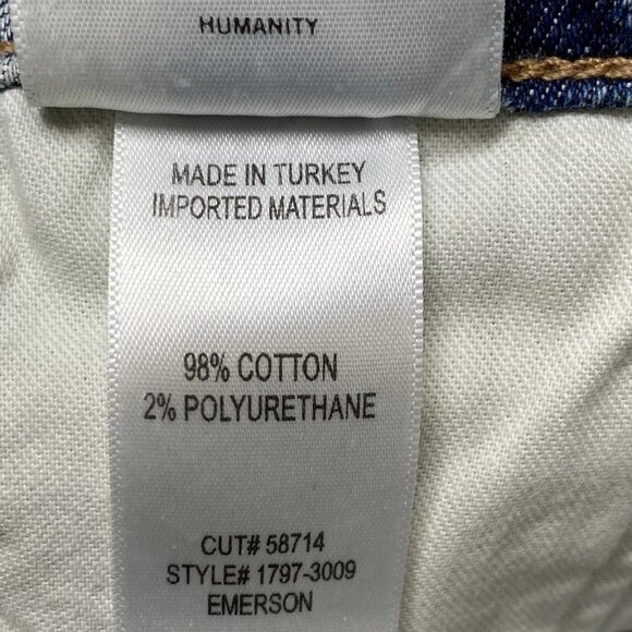 NEW CITIZENS OF HUMANITY Emerson Women’s Slim Fit Boyfriend Jeans – Blue - Picture 5 of 9